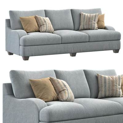 现代布艺多人沙发-46